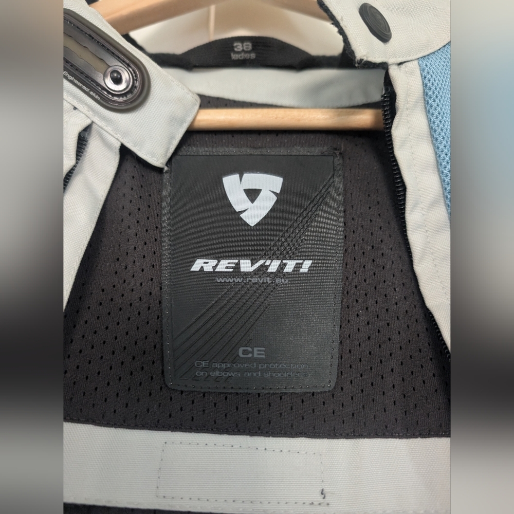 Rev'IT Motorcycle Armored Women's Riding Jacket - Picture 8 of 16